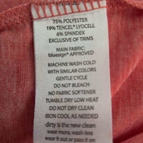 NWT TOAD&CO XS‎ Swifty Strappy Tank Top Guava Heather Athletic Built-In Bra - Picture 7 of 10